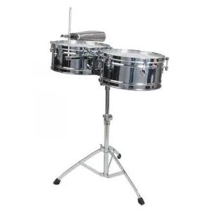 Timbales LP 257S - 14"/15" Tito Puente - Acier