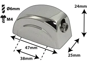 Coquille Sparedrum Tm/Caisse Claire/GC Entre-Axe = 38mm (X1)