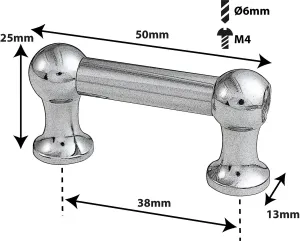 Coquille Spare Drum Tube Lug - Mono Tirant - 38mm - GC