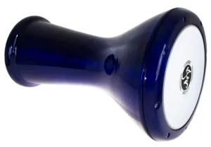 Darbouka Sawt El Ahram Egypte Alu Bleu Metallise