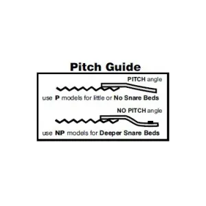 Timbre Fat Cat 14" - 18 Brins Carbone - Pitch - Dual Ajustable