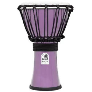 Djembe Toca Freestyle Colorsound 07" Violet Metallise