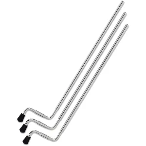 Pied TB DW Aluminium 21" Nickel (X3) + Coquille Pied Tb