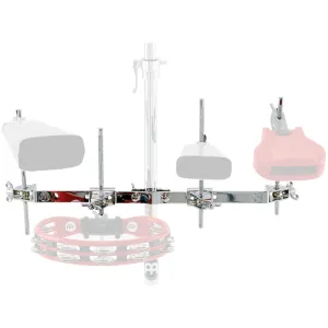 Support Percu Meinl 4 Attaches - 2 Bras Droits Et 2 Avec Angle