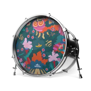 EVANS Graphic 22" Yellow Submarine - Under The Sea (Blue)