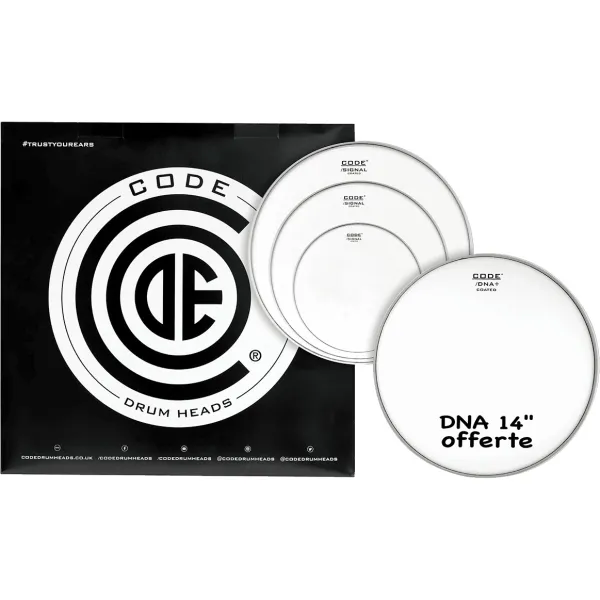 Produit Pack CODE Signal 10"/12"/14" Coated + Dna 14" Coated Image