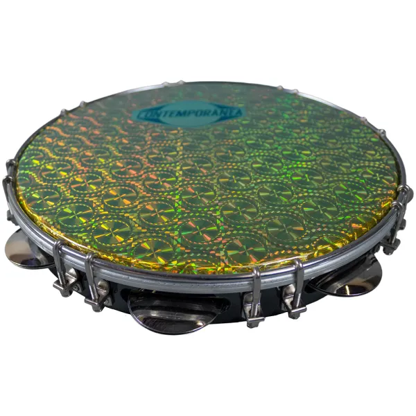 Produit Pandeiro Contemporanea 11" Black - Peau Gold Image