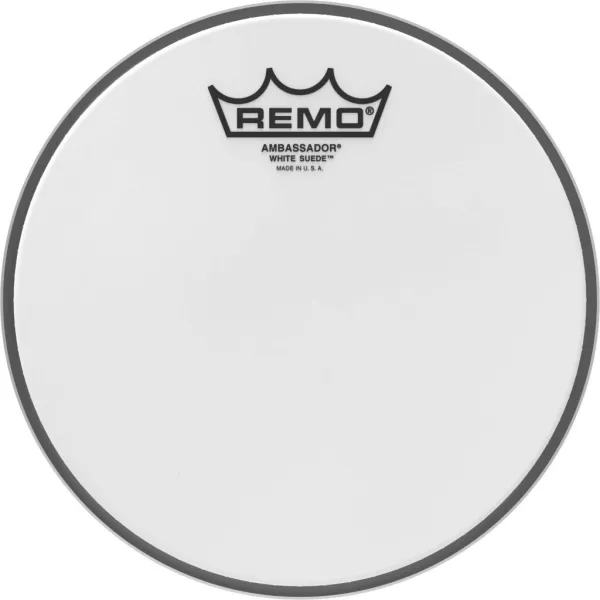 Produit REMO White Suede 08" Ambassador Image