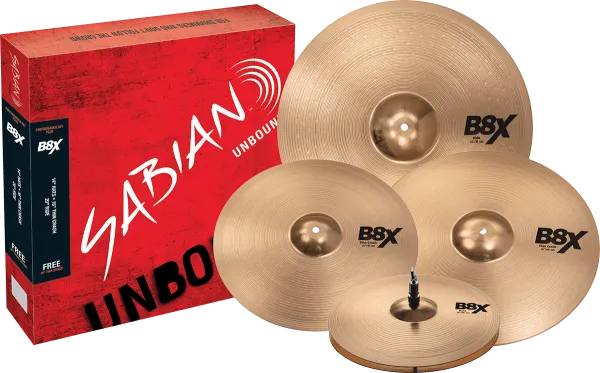 Produit SABIAN B8X Performance Pack 4pcs Image
