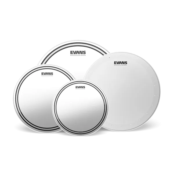 Produit EVANS Pack EC2S Clear 10"/12"/16" + HD Dry 14" Image