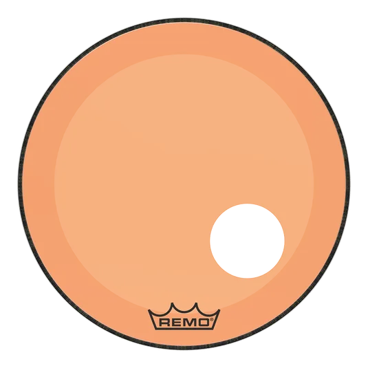 Produit REMO Colortone 18" Powerstroke 3 Bass Orange W/Hole Image
