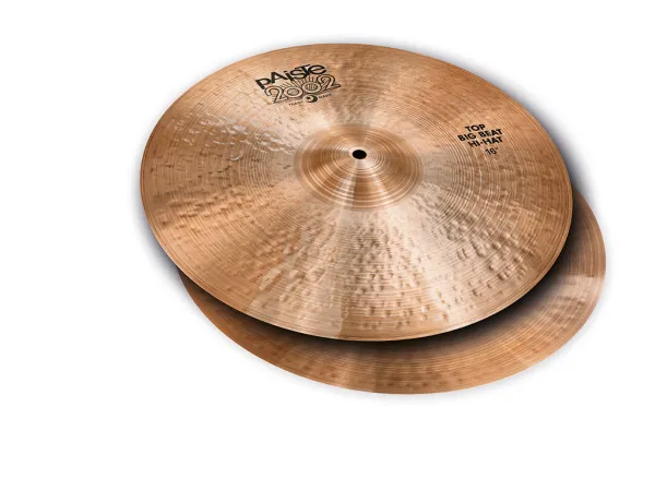 Produit PAISTE 16" 2002 Black Big Beat Hi-hat Image