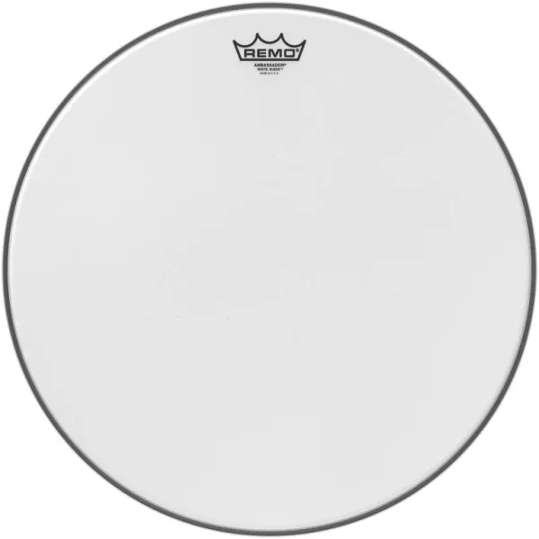 Produit REMO White Suede 18" Ambassador Image