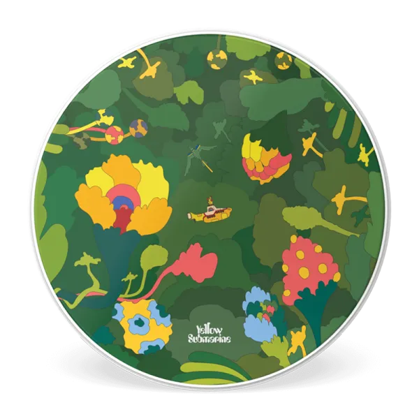 Produit EVANS Graphic 20" Yellow Submarine - Pepperland Woods (Green) Image