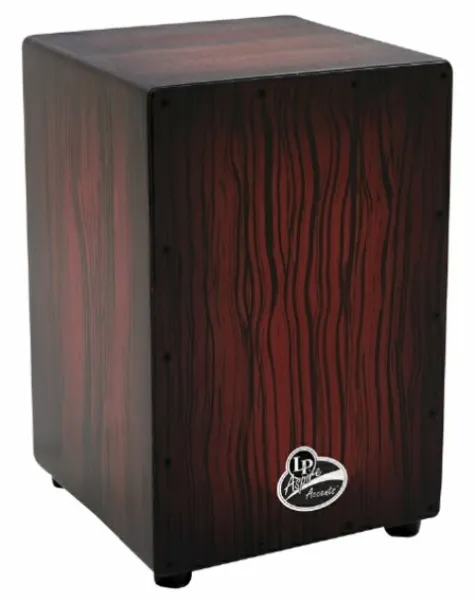 Produit LATIN PERCUSSION LPA1332DWS Cajon Aspire Accents Dark Walnut Streak  Image