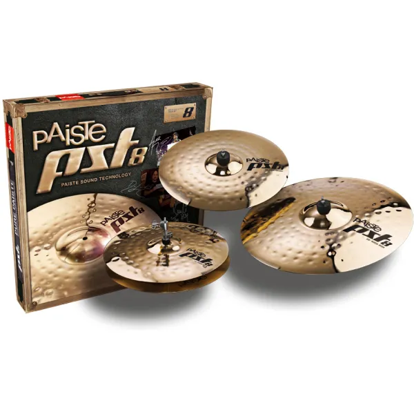 Produit PAISTE PST8 Rock Set Pack 3pcs Image