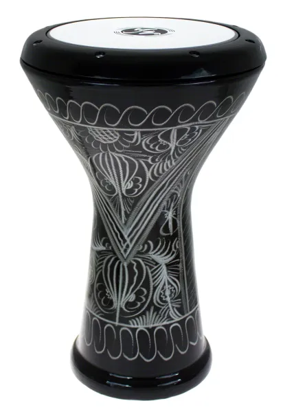 Produit Darbouka Sawt El Ahram Egypte Alu Grave - Noir Image