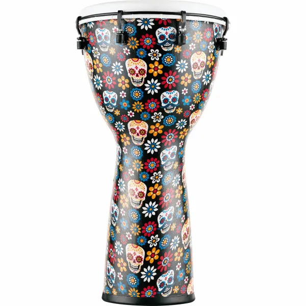 Produit Djembe Meinl 12" Synthetic Alpine Series - Day Of The Dead Image