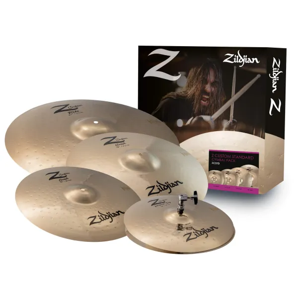 Produit ZILDJIAN Pack Z Custom Standard 4pcs Image