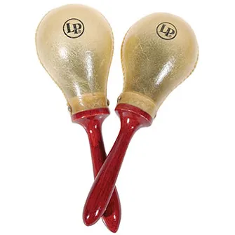 Produit Maracas LP 394 Macho - Peau Animale - Rond Image