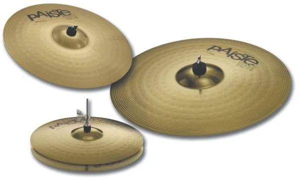 Produit PAISTE 101 Brass Universal Set Pack 3pcs Image