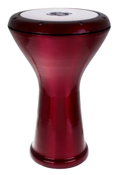 Produit Darbouka Sawt El Ahram Egypte Alu Rouge Metallise Image