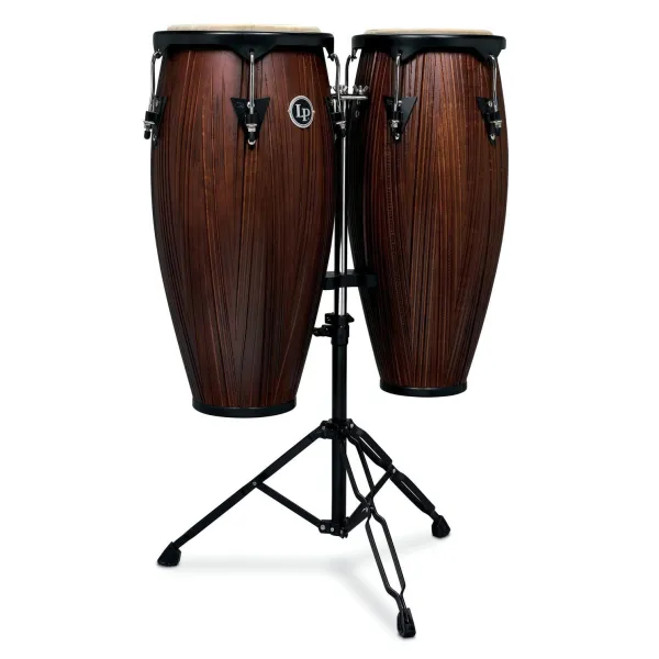 Produit Conga Set LP 647Nycmw City 11" + 12" - Carved Mango Image