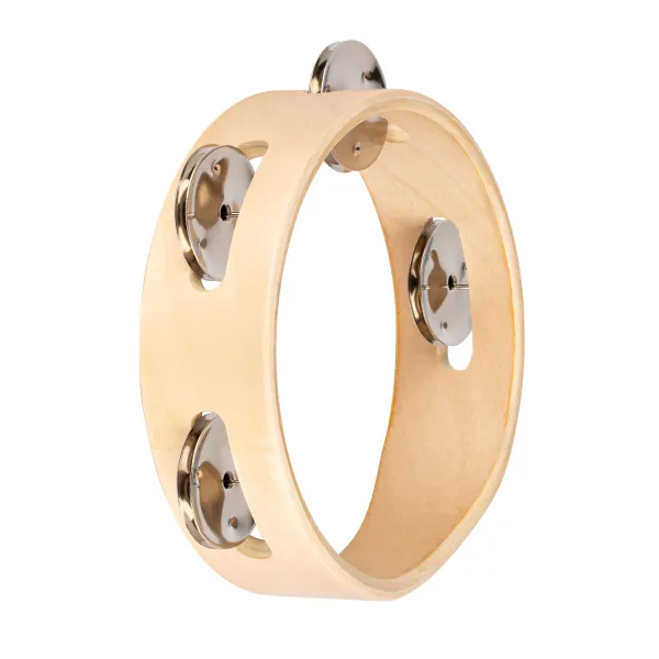 Produit Tambourin Nino 06" - 1 Rang - Natural Image