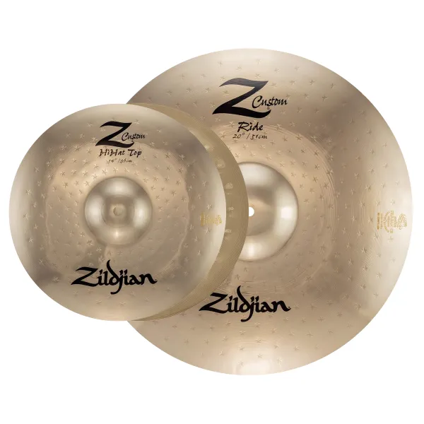 Produit ZILDJIAN Pack Z Custom Essentials 2pcs Image
