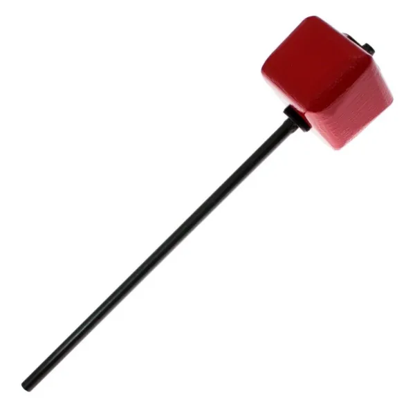 Produit DANMAR 208A Batte Grosse Caisse Bois Carre J.R Robinson - Tige Noire - Longue Image