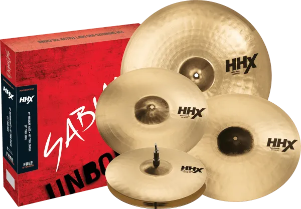 Produit SABIAN HHX Performance Bright Pack 4pcs Image