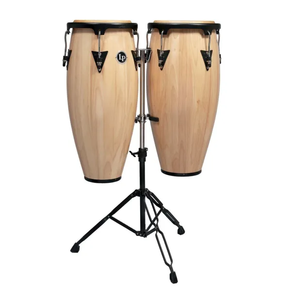 Produit Conga Set LP A647Aw Aspire 11" + 12" - Double Stand - Natural Image