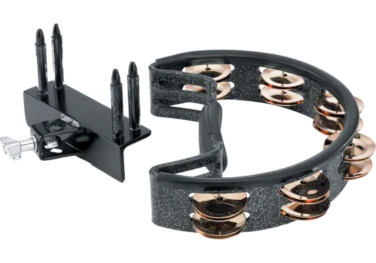 Produit Tambourin Pearl - 2 Rangs - Demi Lune + Attache Image