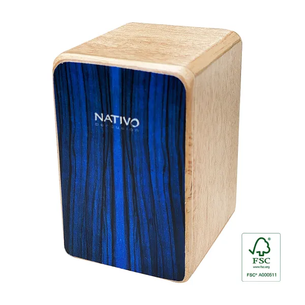 Produit NATIVO Shaker Mini Cajon Blue  Image