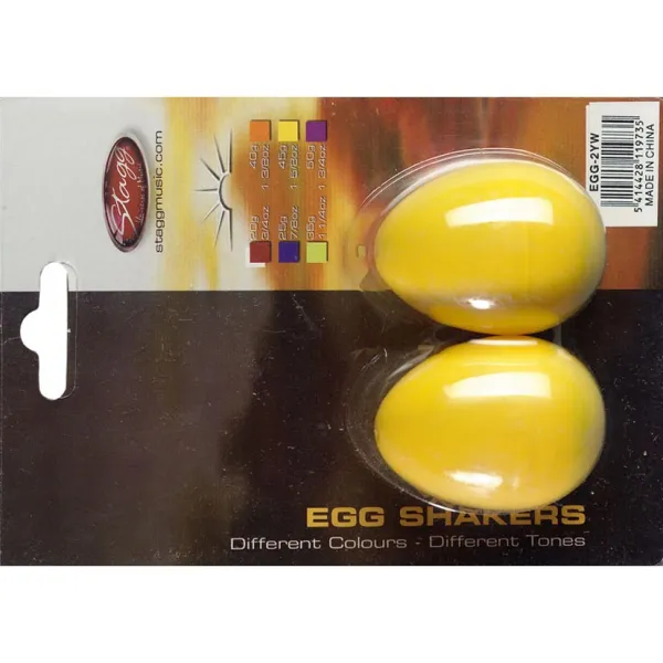 Produit Shaker Stagg Egg Yellow - La Paire Image