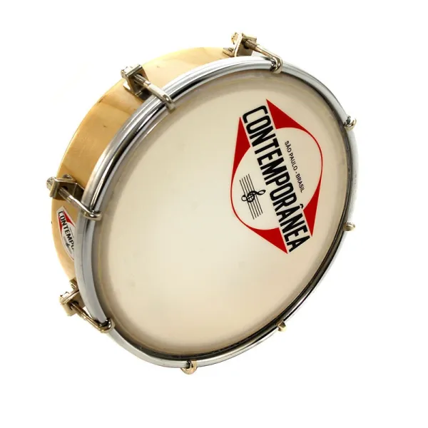 Produit Tamborim Contemporanea 06 Bois Vernis - 8 Tirants Image