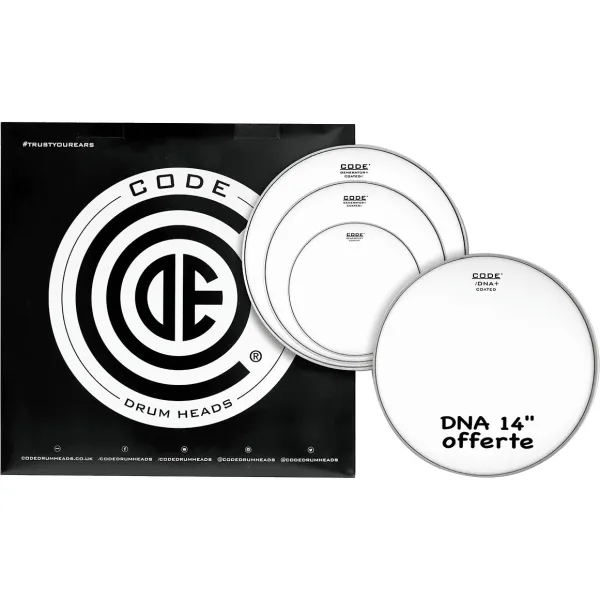 Produit Pack CODE Generator 10"/12"/16" Coated + Dna 14" Coated Image