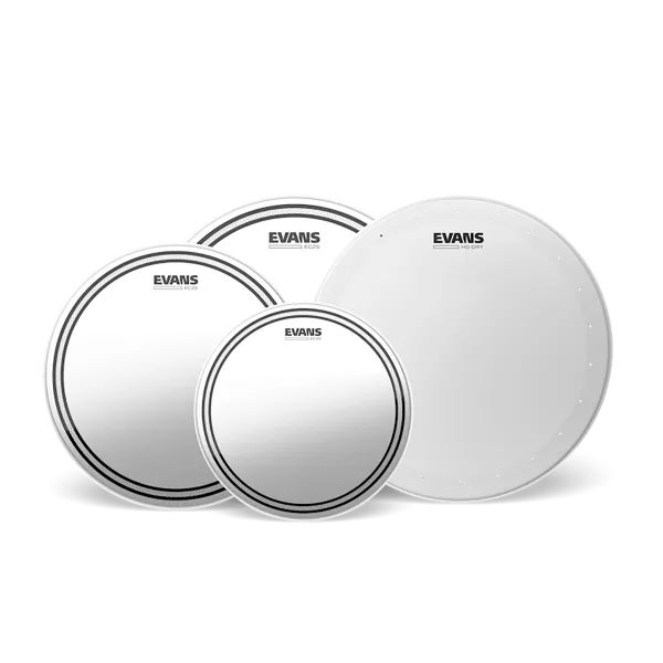 Produit EVANS Pack EC2S Clear 10"/12"/14" + HD Dry 14" Image