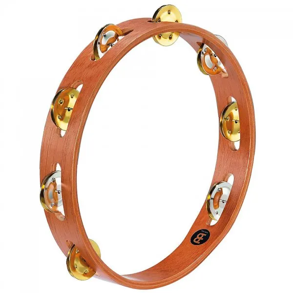 Produit Tambourin Meinl 10" Bois - 1 Rang - Nickel/Laiton Image
