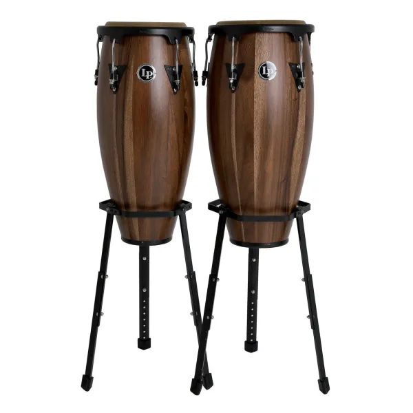 Produit Conga Set LP A647Bsw Aspire 11" + 12" - Stand Panier - Walnut Image