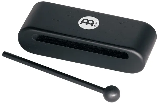 Produit Woodblock Meinl Hevea 19Cm - Black + Maillet Image