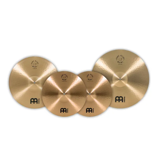 Produit MEINL Pure Alloy  MEINL Pure Alloy Complete Pack 3pcs Image