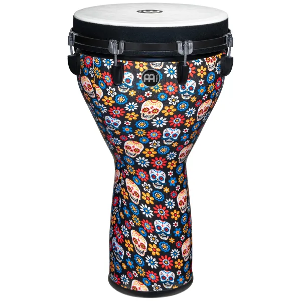 Produit Djembe Meinl 14" Jumbo Synthetique - Day Of The Dead Image