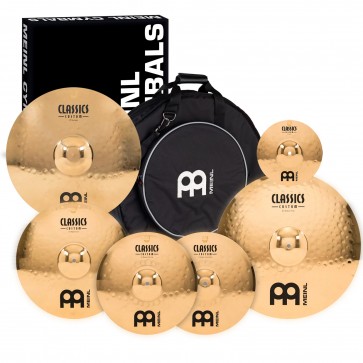 MEINL CC1014161820E Pack Cymbales - Classic Custom Brillant Expanded Set
