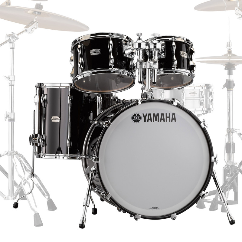 Yamaha Recording Custom, Caisse claire en Bouleau 14 x 5,5'', Solid Black