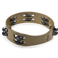 STAGG STA-3208 Tambourin Bois sans Peau 08" - 2 Rangée Cymbalettes